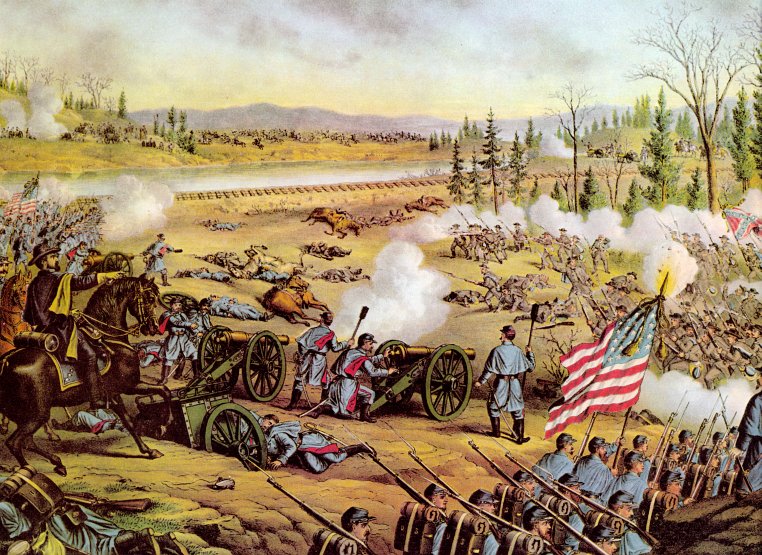 Sample color portfolio image from the Encyclopedia of Civil War Battles