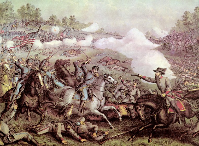 Sample color portfolio image from the Encyclopedia of Civil War Battles